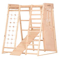 Struttura ginnica in legno 3-SEK – vista frontale