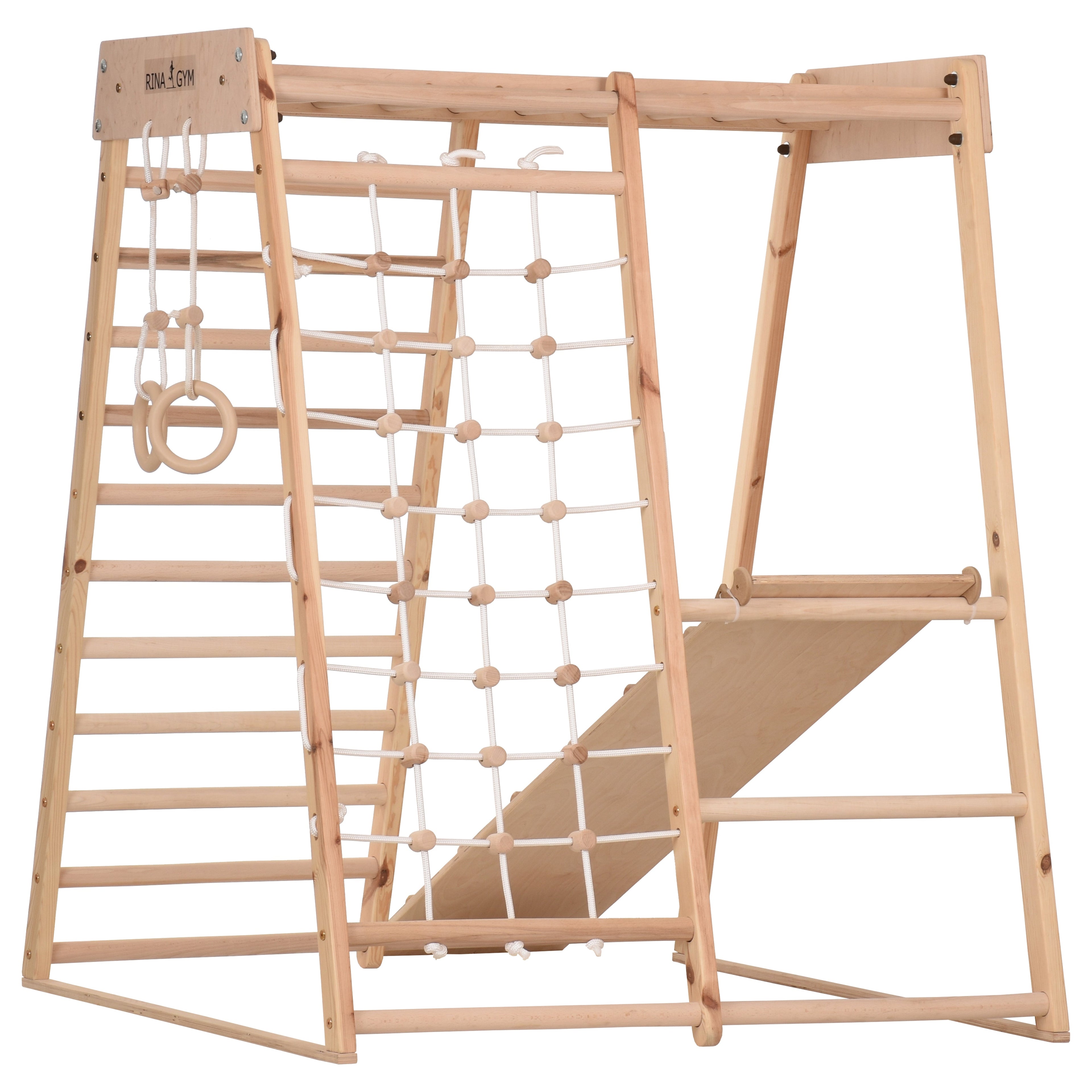 Palestra domestica in legno Classic – nell'ambiente domestico