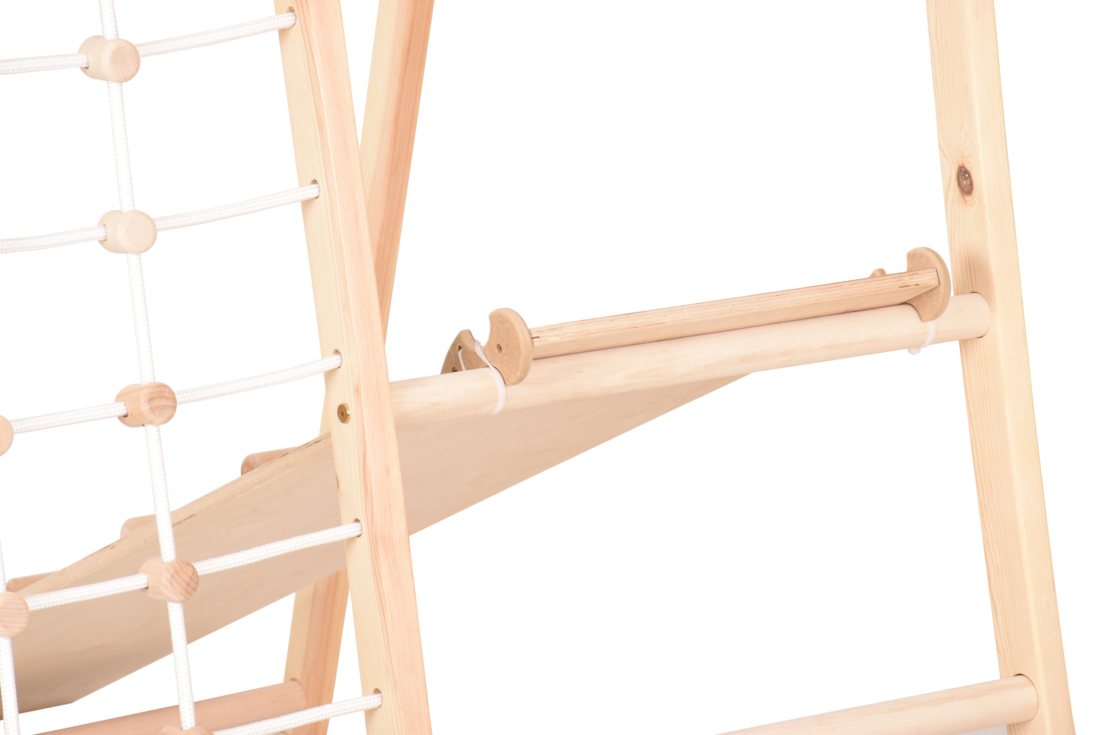Struttura ginnica in legno K2 – vista frontale