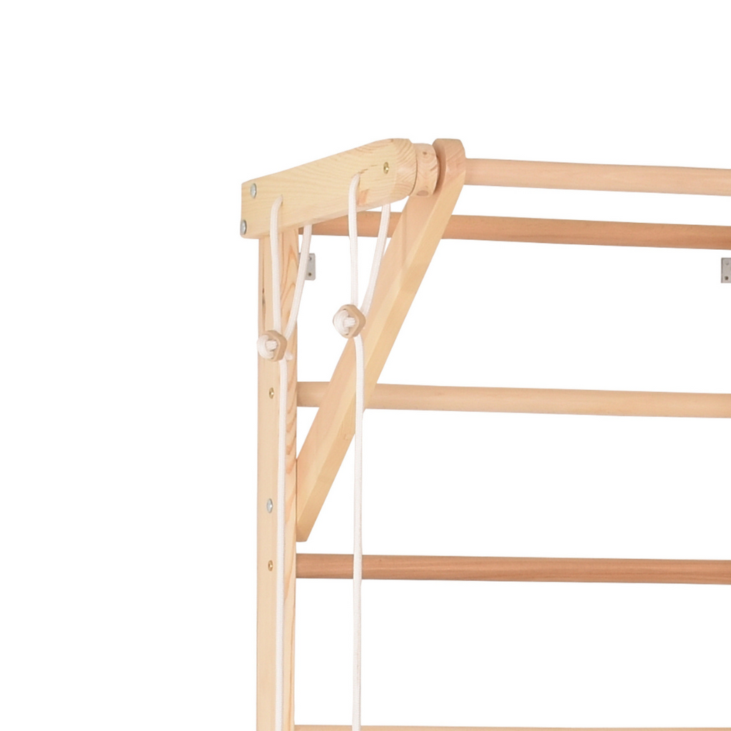 Spalliera svedese in legno SPT 2 – dettaglio finitura