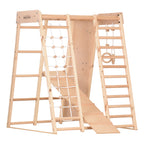 Struttura ginnica in legno 3-SEK – vista laterale