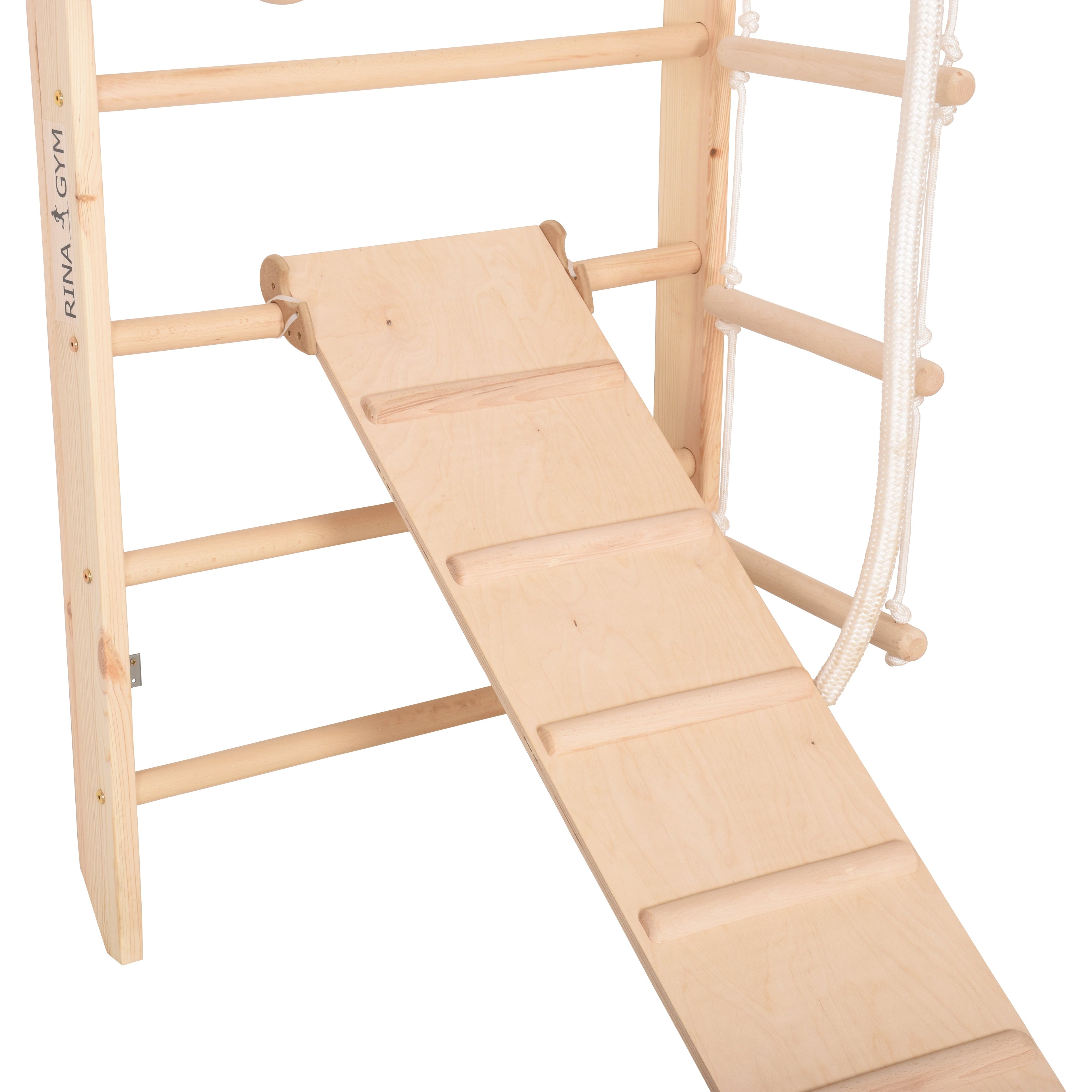 Spalliera svedese in legno KOM 3 – dettaglio accessori