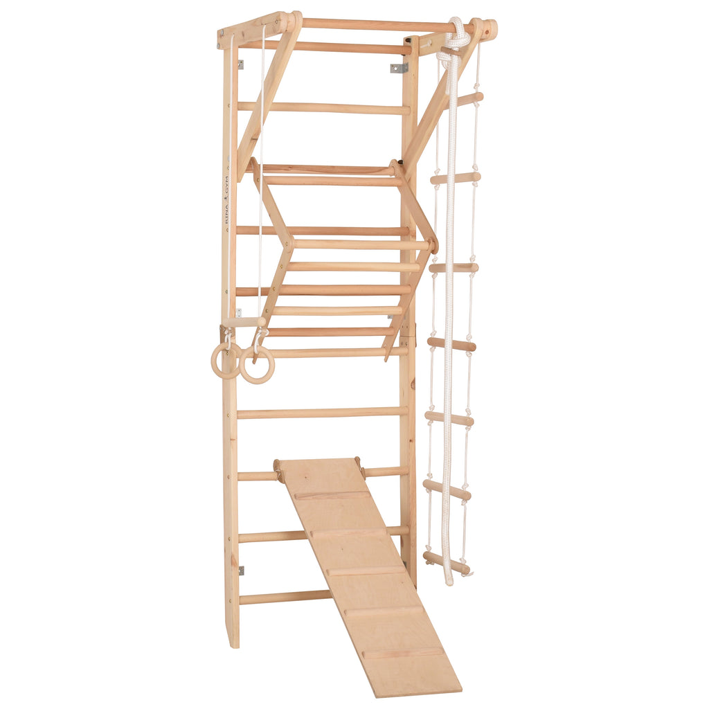 Spalliera svedese in legno SPT 3 – dettaglio accessori