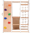 Struttura ginnica bianca 3-SEK – nell'ambiente domestico