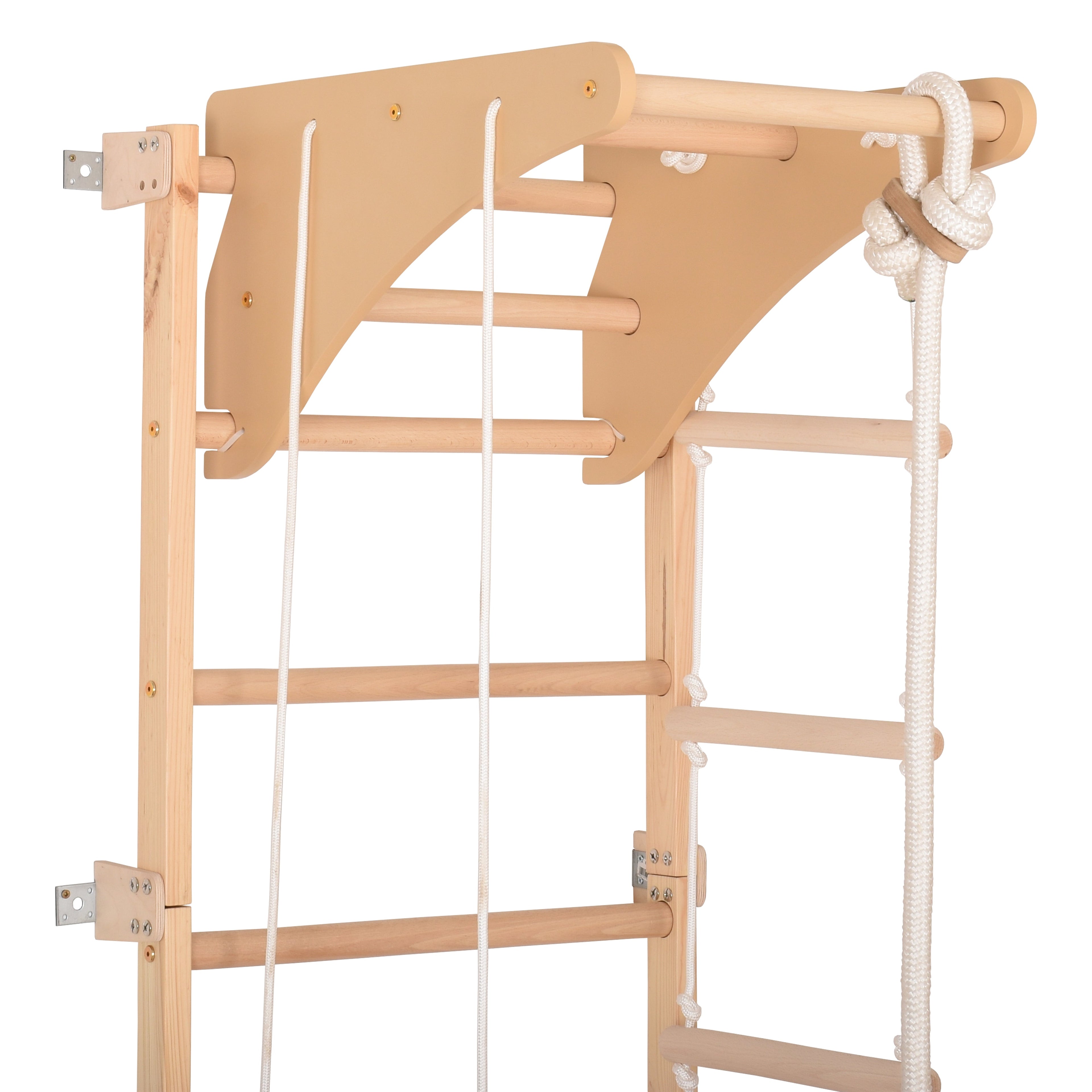 Spalliera svedese in legno ECO 3 – nell'ambiente domestico