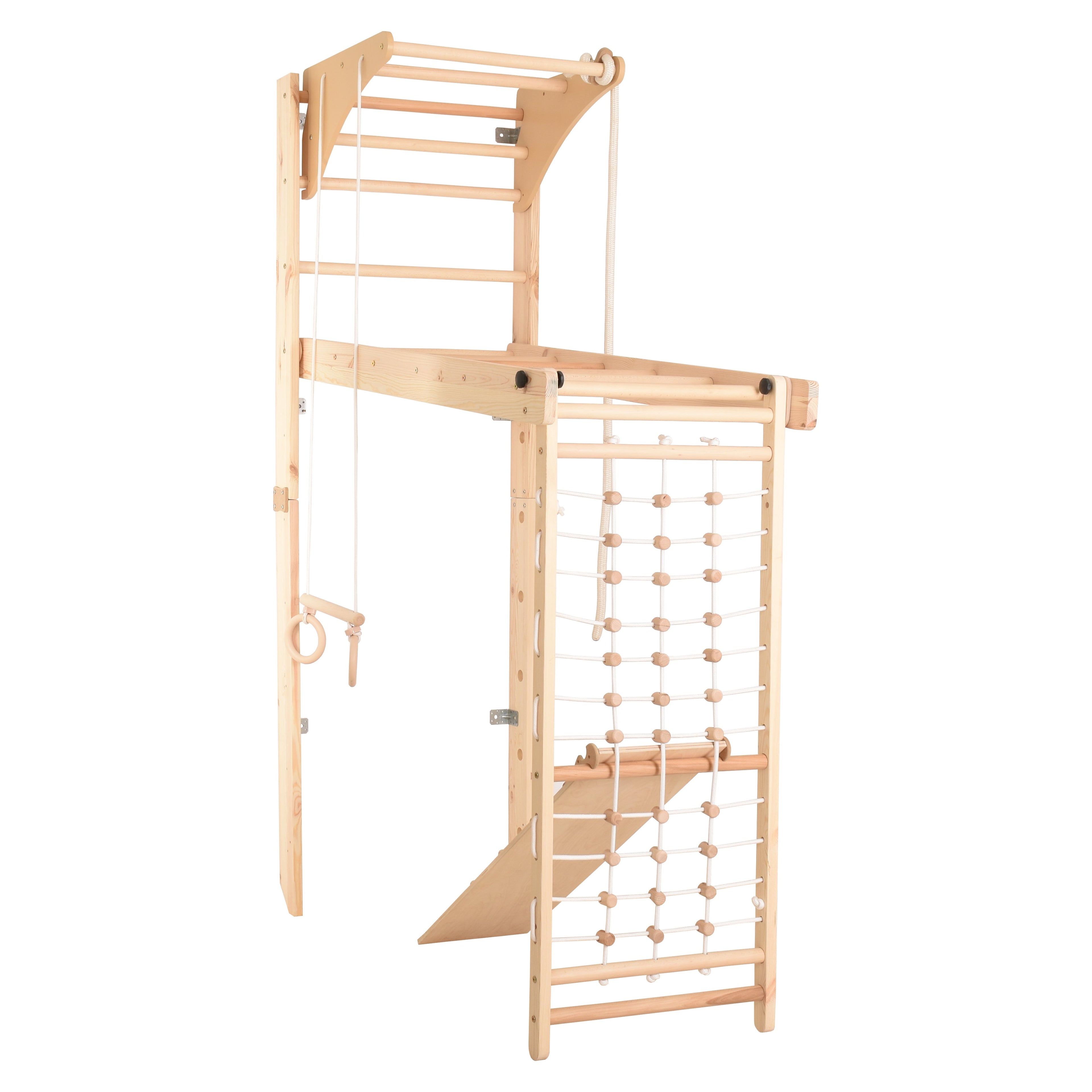 Spalliera svedese in legno TRNS – dettaglio accessori