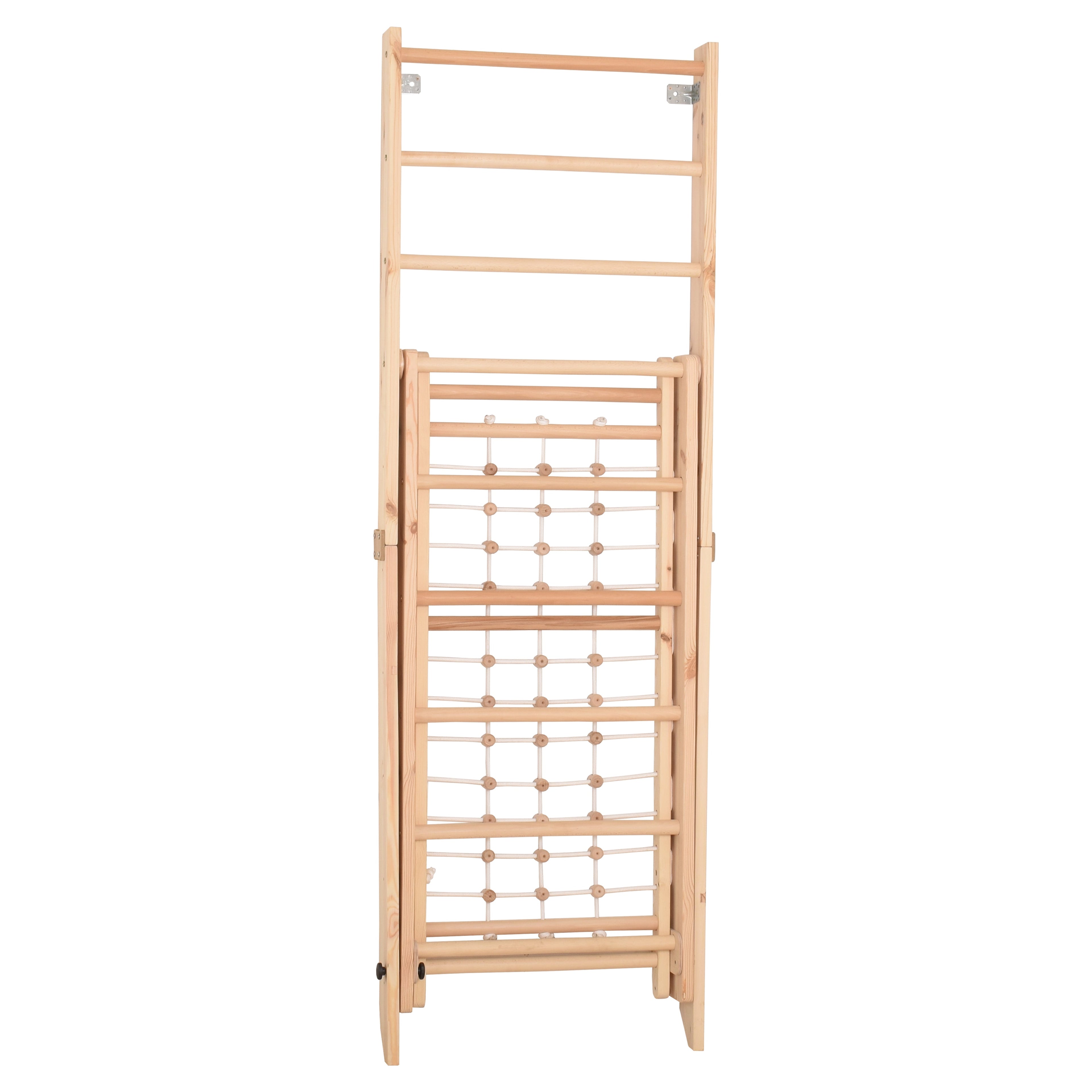 Spalliera svedese in legno TRNS – nell'ambiente domestico