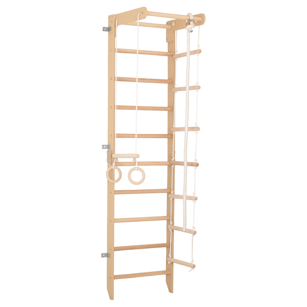 Spalliera svedese in legno SPR B – vista frontale