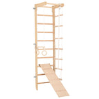 Spalliera svedese in legno SPR B+Slide – vista frontale