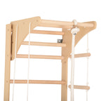 Spalliera svedese in legno SPR C – dettaglio del fissaggio