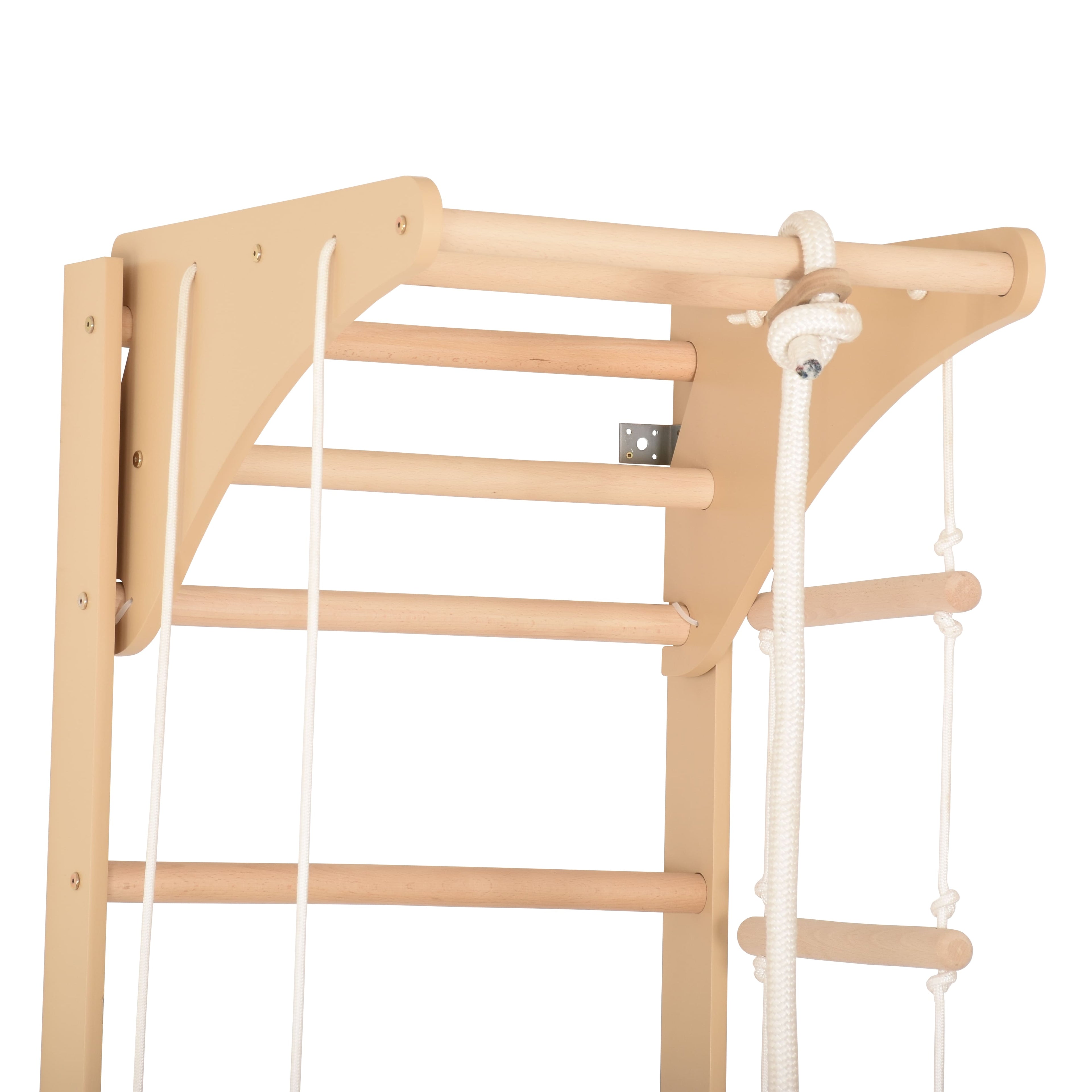 Spalliera svedese in legno SPR C+Slide – dettaglio del fissaggio
