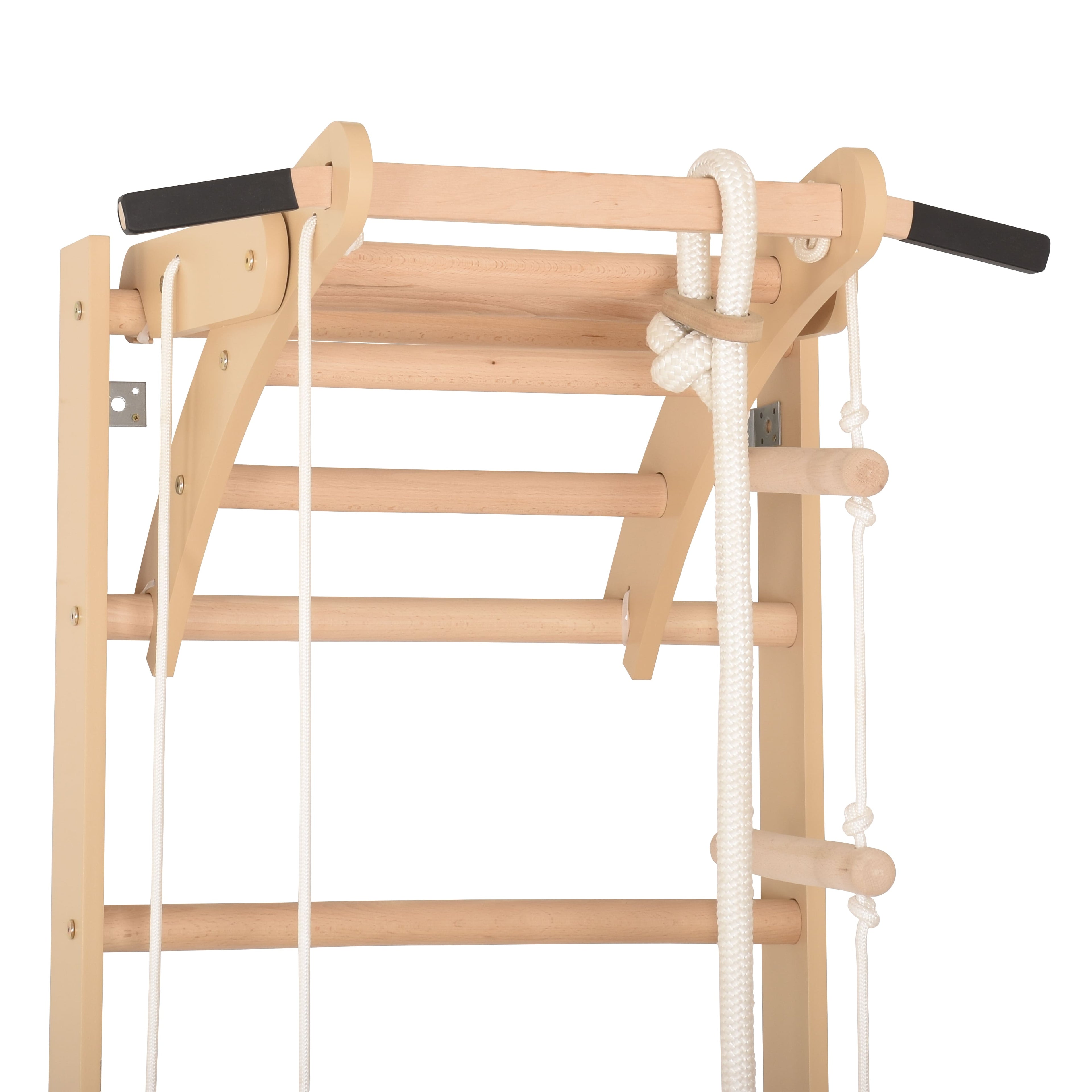 Spalliera svedese in legno SPR A+Slide – dettaglio del fissaggio