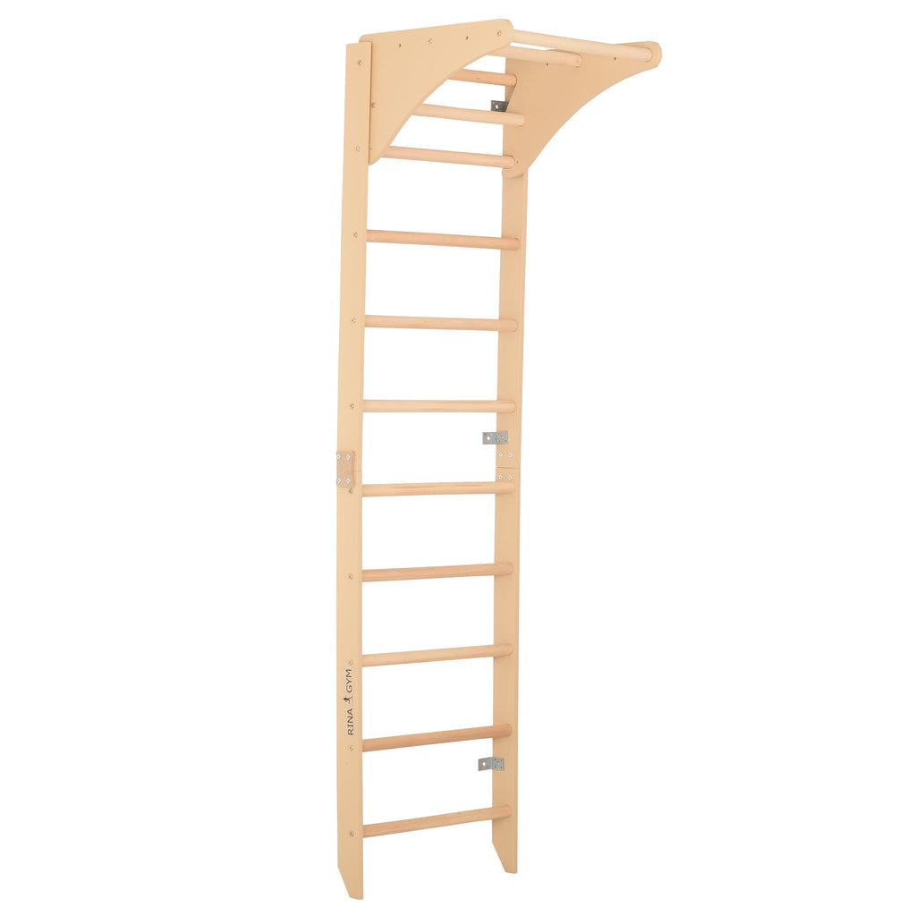 Spalliera svedese in legno SPR C Pure – vista frontale
