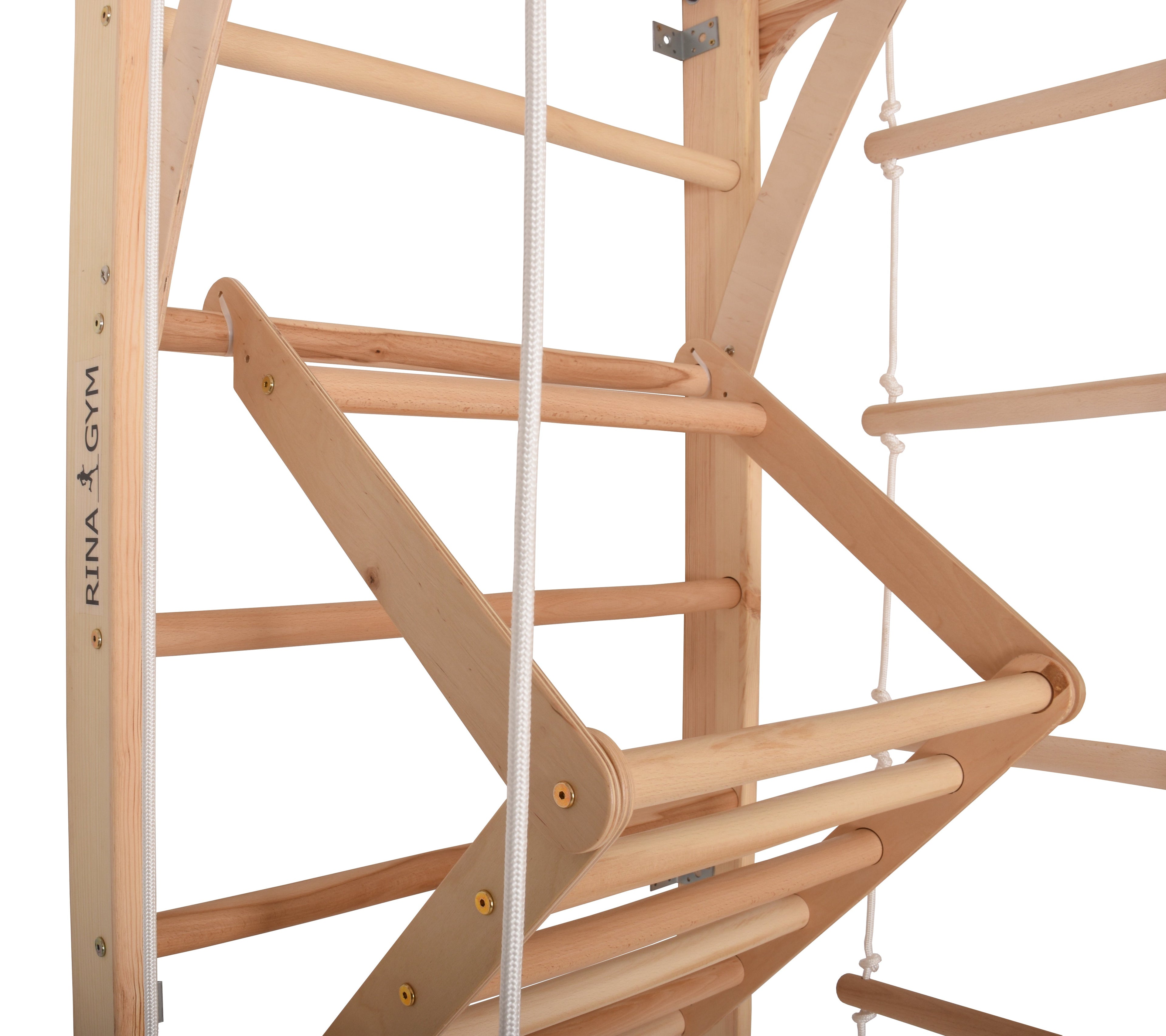 Spalliera svedese in legno KIN 3 – dettaglio accessori